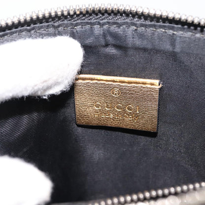Gucci Dome Limited Edition Printed Leather, Gold, Leather, Crossbody Bag