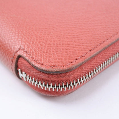Hermès Azap, Pink, Leather, wallet