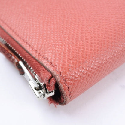 Hermès Azap, Pink, Leather, wallet