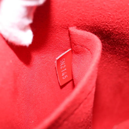 Louis Vuitton Alma Epi, Red, Leather, Handbag