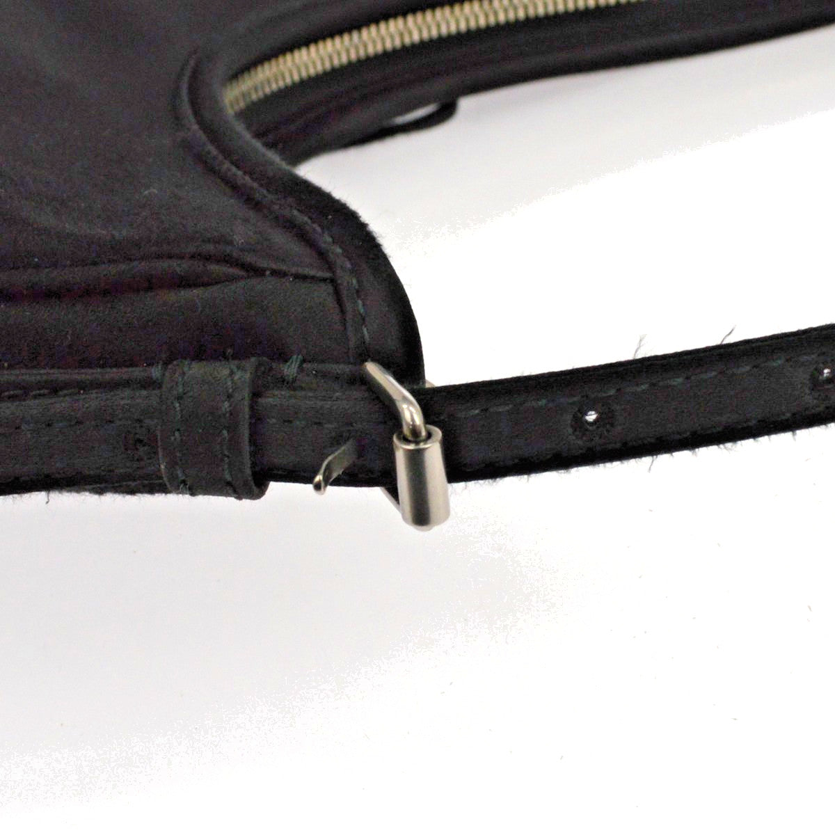 Balenciaga Leopolda Satin, Black, Satin, Shoulder Bag