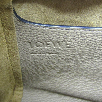 Loewe Hammock Nugget Leather, Beige, Leather, Handbag