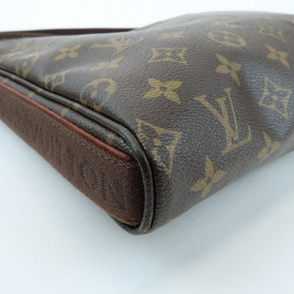 Louis Vuitton Trotteur Beaubourg Monogram Canvas, Brown, Canvas, Handbag