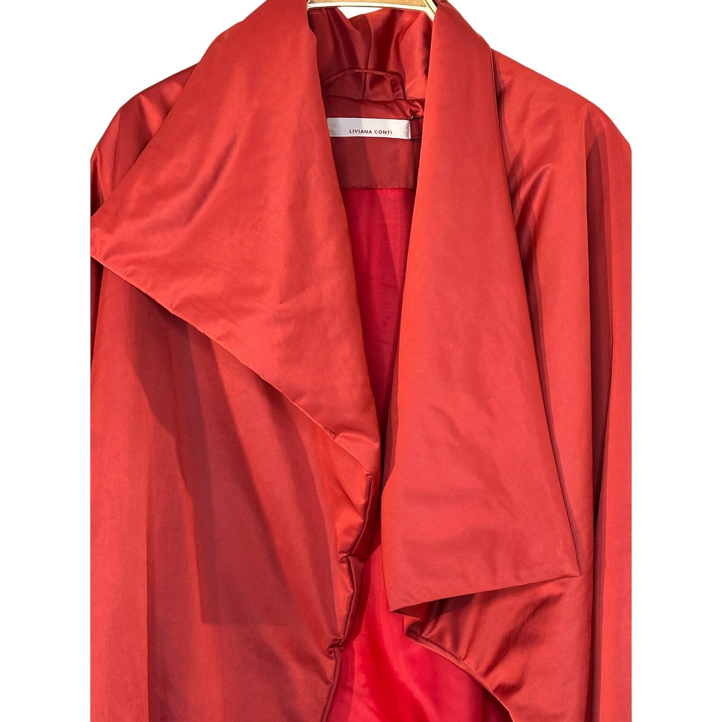 Liviana Conti Oversized Jacket 40 IT Red