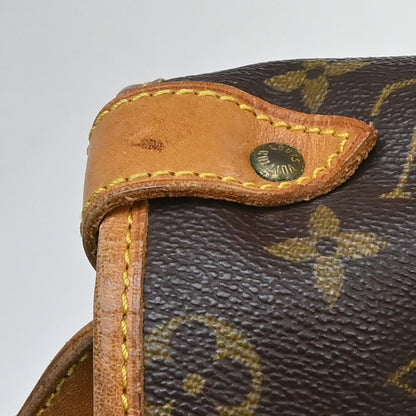 Louis Vuitton Saumur Monogram Canvas, Brown, Canvas, Shoulder Bag