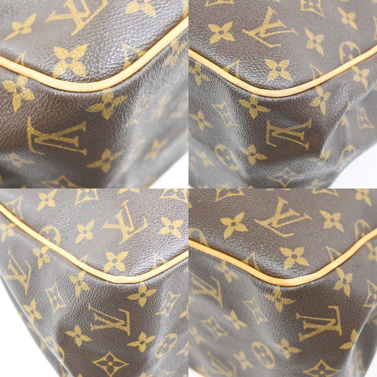 Louis Vuitton Batignolles Monogram Canvas, Brown, Leather, Tote Bag
