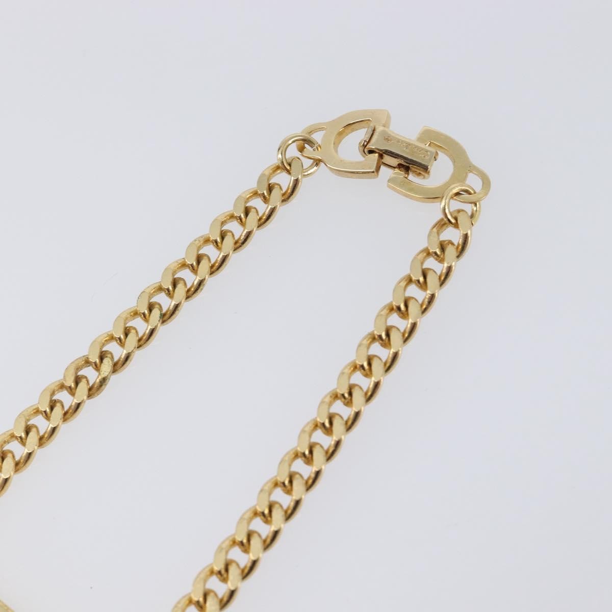 Christian Dior CD Logo Metal, Gold, Metal, Bracelet