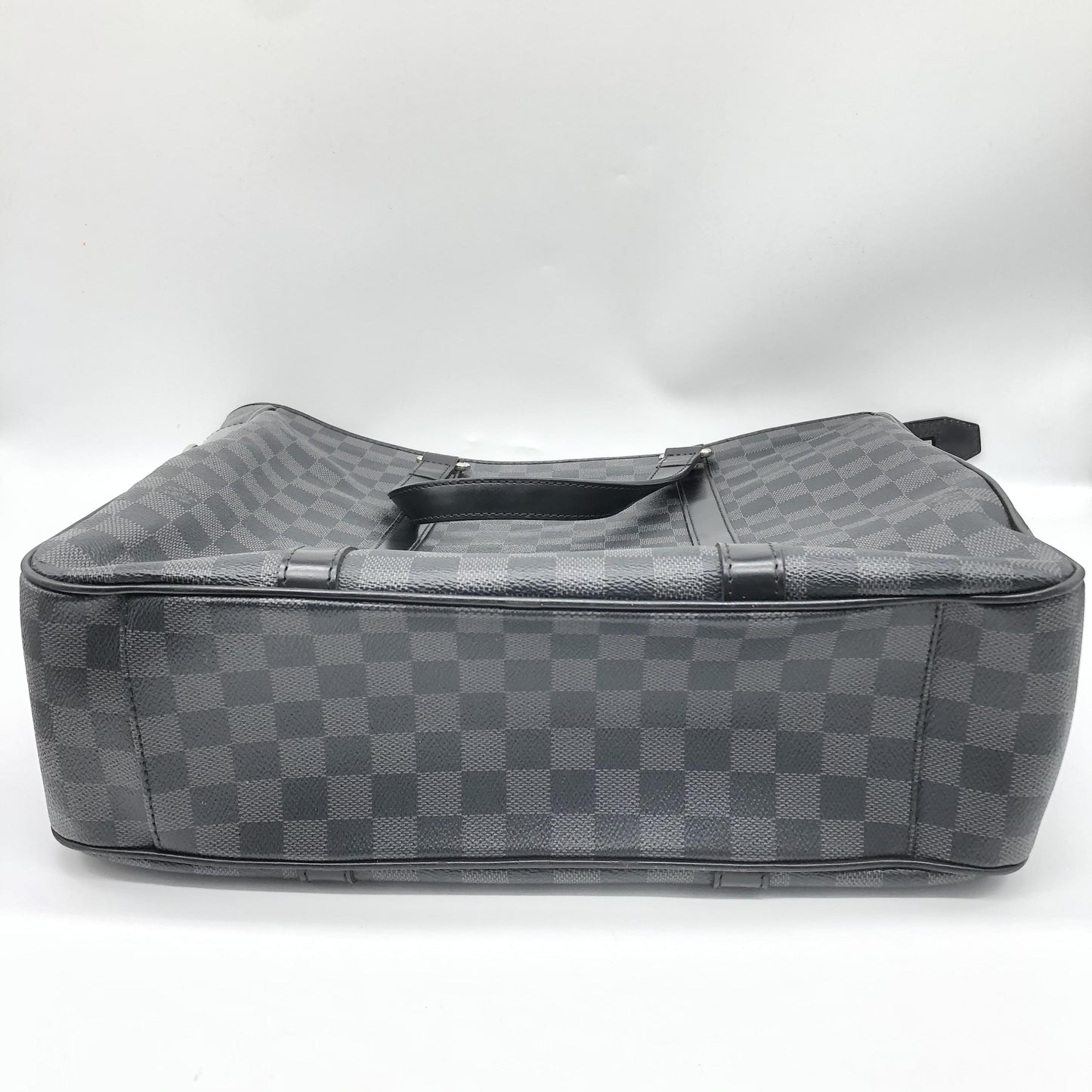 Louis Vuitton Tadao Damier, Gray, Canvas, Tote Bag