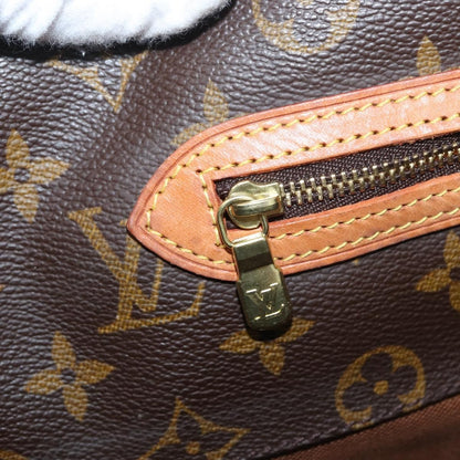 Louis Vuitton Shopping Sac Monogram Canvas, Brown, Canvas, Handbag