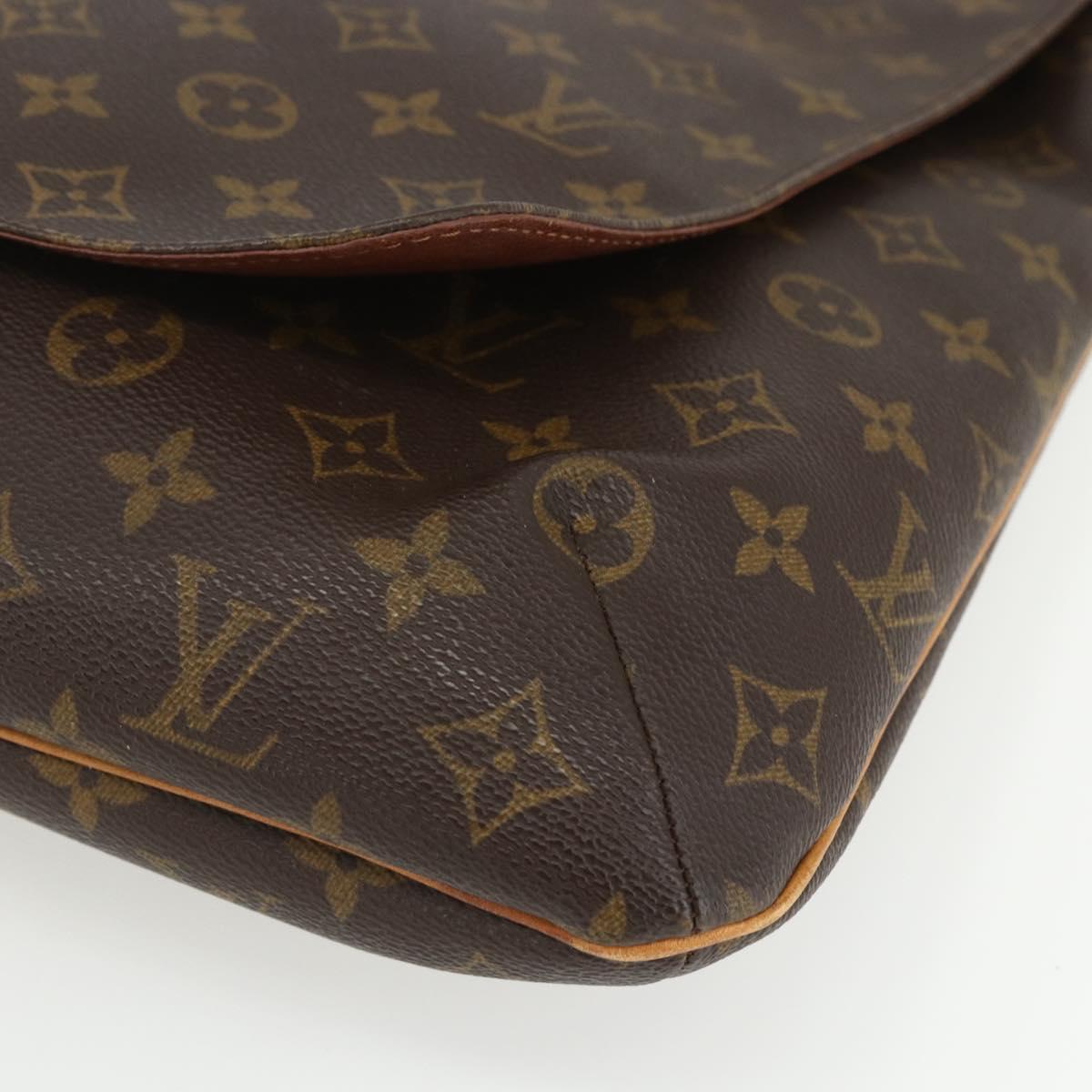 Louis Vuitton Musette Salsa Handbag Monogram Canvas, BROWN, CANVAS, Shoulder bag