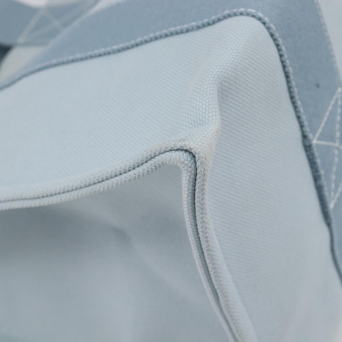 Hermes Bora Bora Toile, Blue, Canvas, Tote Bag