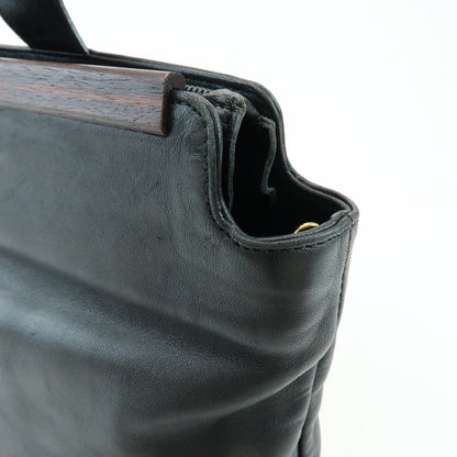 Loewe Tote Leather, Black, Leather, Tote Bag