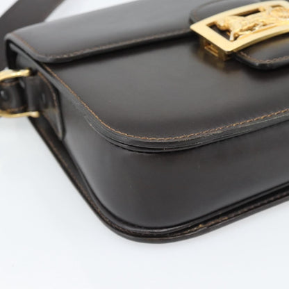 Celine Horse Carriage Leather, Brown, Leather, Shoulder Bag