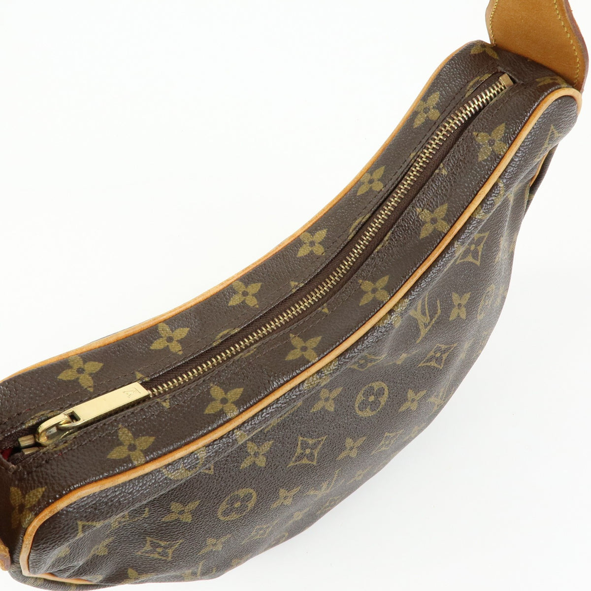 Louis Vuitton Croissant Monogram Canvas, Brown, Canvas, Handbag
