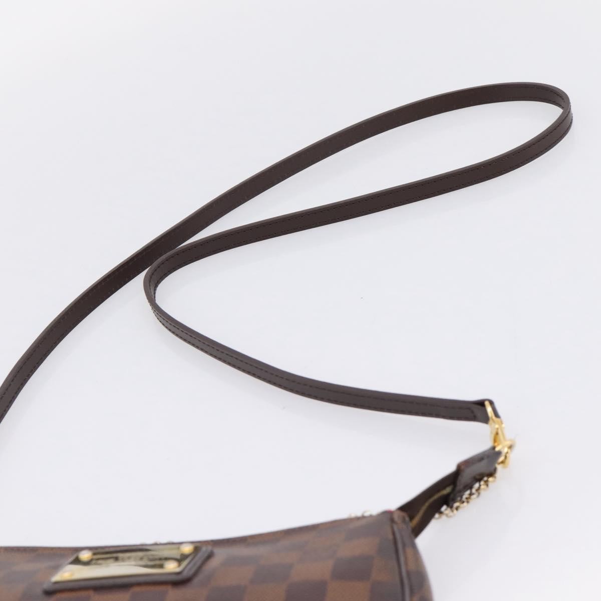 Louis Vuitton Eva Damier, Brown, Canvas, Handbag
