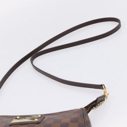 Louis Vuitton Eva Damier, Brown, Canvas, Handbag