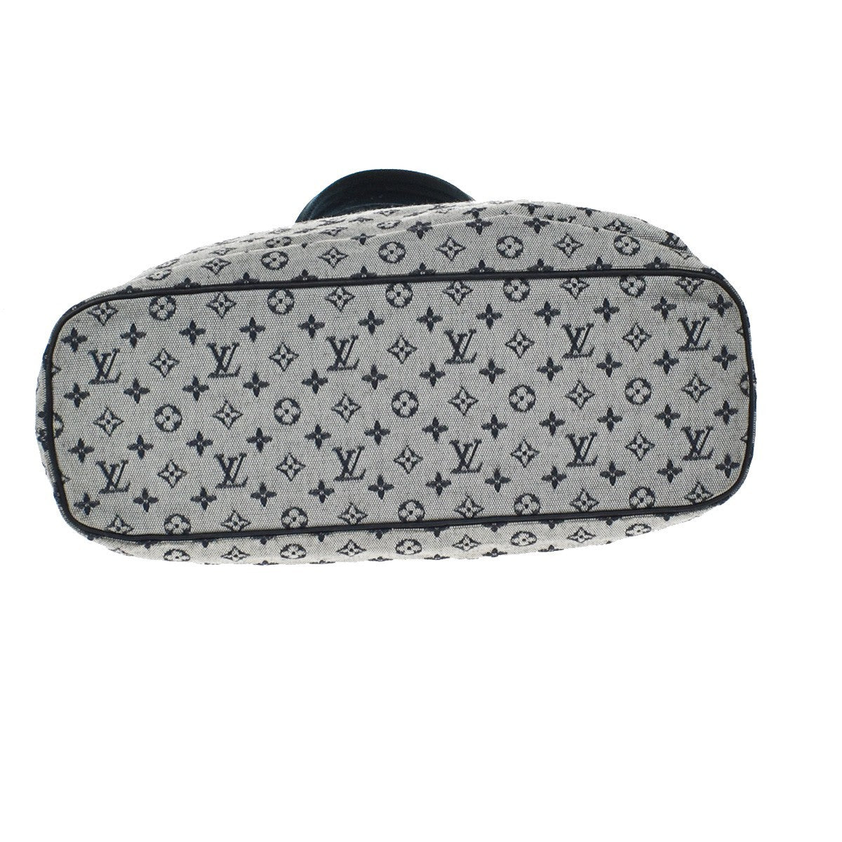 Louis Vuitton Lucille Mini Lin, Blue, Canvas, Handbag
