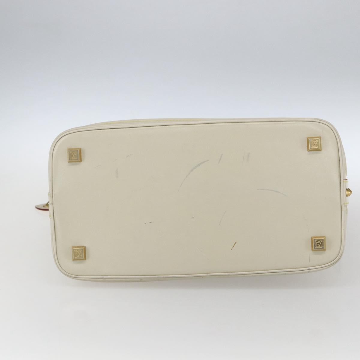 Louis Vuitton Suhali Lockit Leather, White, Leather, Handbag