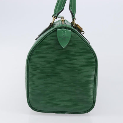 Louis Vuitton Speedy Epi Leather, Green, Leather, Handbag