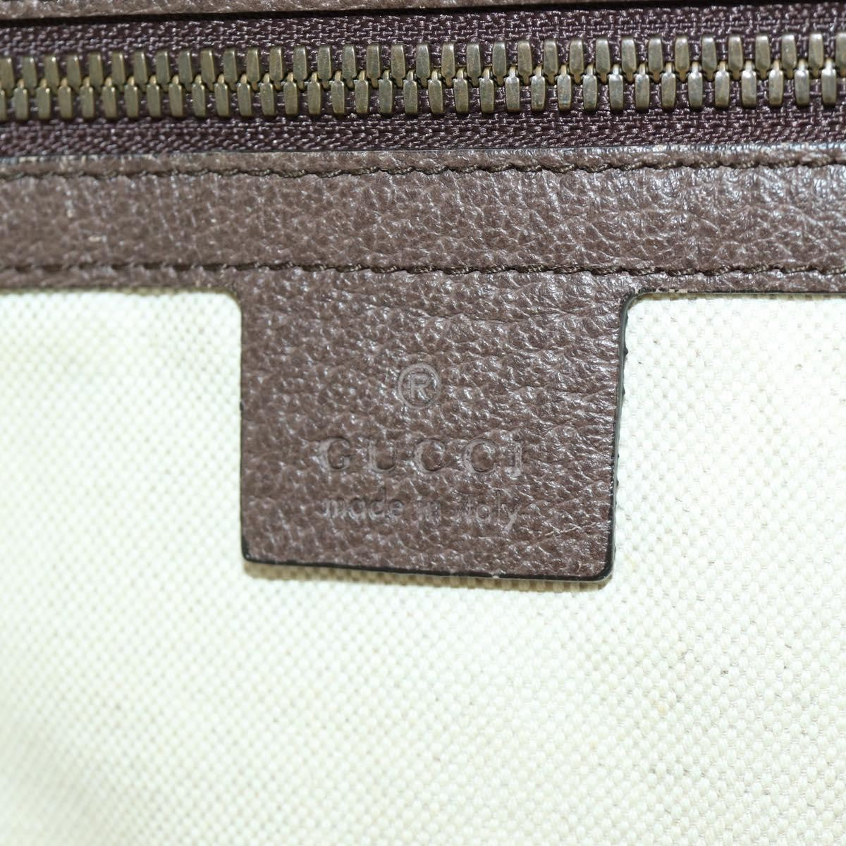 Gucci Neo Vintage Drawstring Bucket GG Coated Canvas, Beige, Canvas, Backpack