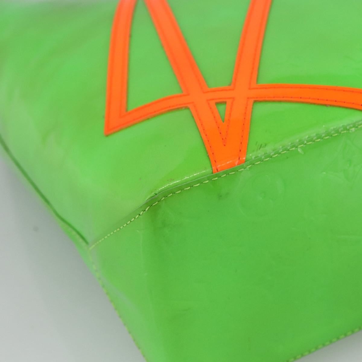 Louis Vuitton Robert Wilson Reade Vernis, Green, Patent Leather, Tote Bag
