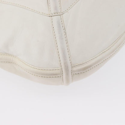 Loewe Anagram Leather, White, Leather, Shoulder Bag