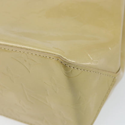 Louis Vuitton Reade Monogram Vernis, Beige, Patent Leather, Handbag