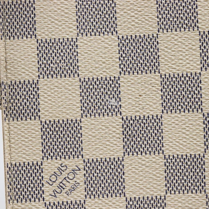 Louis Vuitton Ring Agenda Cover Damier, Beige, Canvas, Briefcase