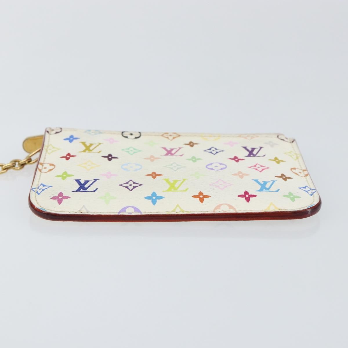Louis Vuitton Pochette clés NM Monogram Multicolor Canvas, Multicolour, Canvas, Wallet