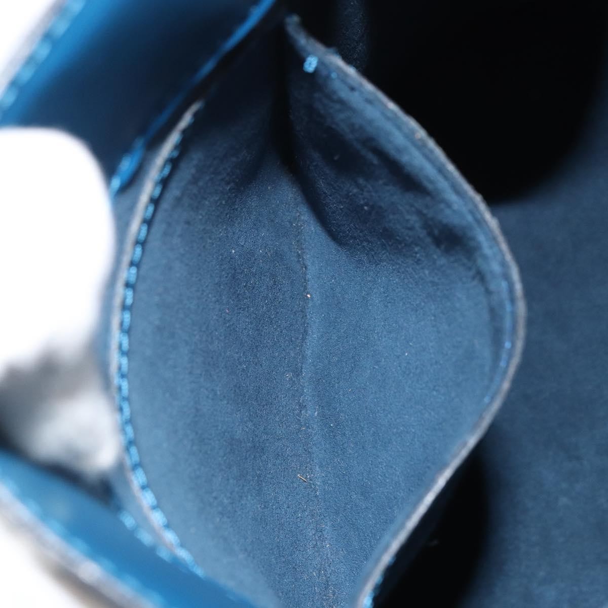 Louis Vuitton Cluny Epi Leather, Blue, Leather, Shoulder Bag