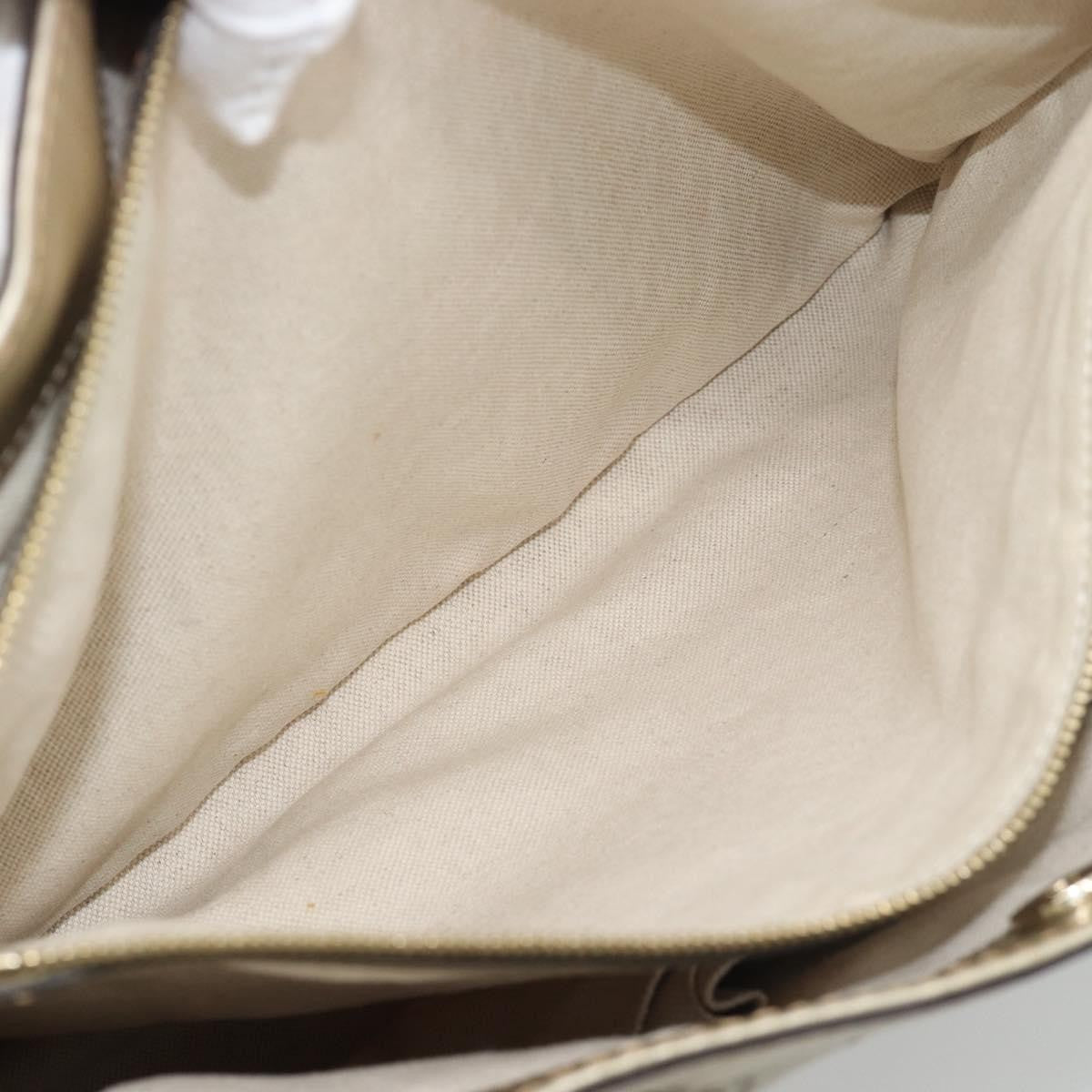Gucci Sukey Top Handle Guccissima Leather, Gold, Leather, Tote Bag