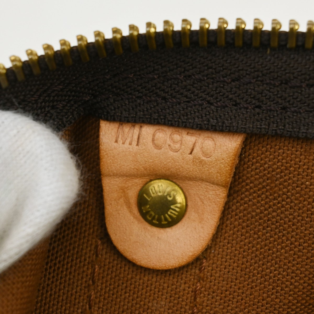 Louis Vuitton Keepall Monogram Canvas, Brown, Canvas, Travel Bag