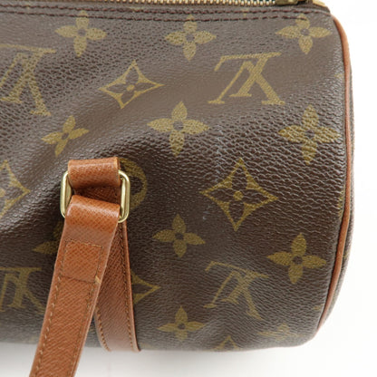 Louis Vuitton Papillon Monogram Canvas, Brown, Canvas, Handbag