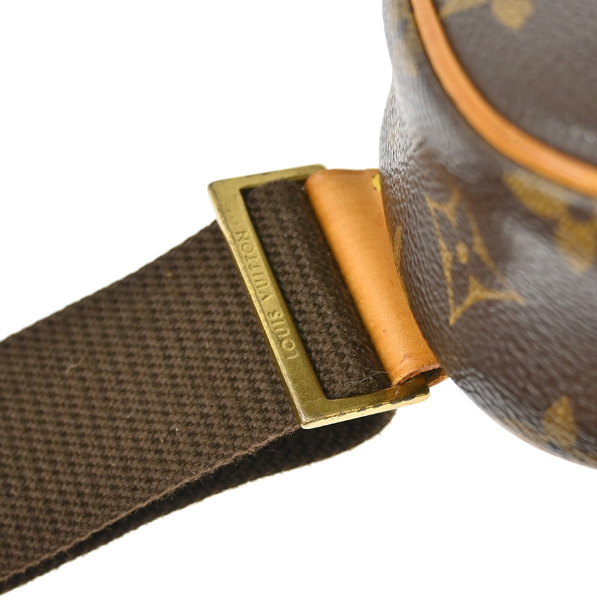 Louis Vuitton Pochette Gange Monogram Canvas, Brown, Canvas, Clutch