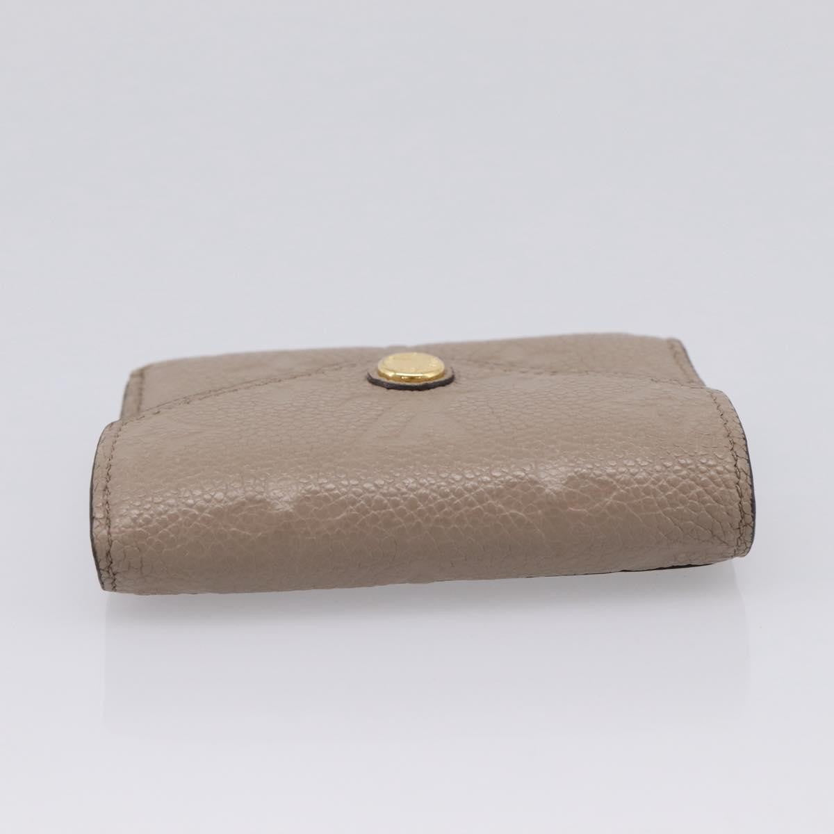 Louis Vuitton Zoe Monogram Empreinte Leather, Beige, Leather, Wallet