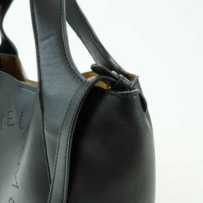 Stella McCartney Alter Faux Leather, Black, Synthetic, Tote Bag