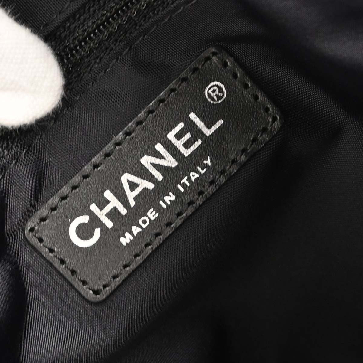 Chanel Travel Line Nylon, Brown, Nylon, Tote Bag