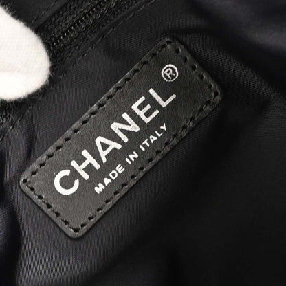 Chanel Travel Line Nylon, Brown, Nylon, Tote Bag