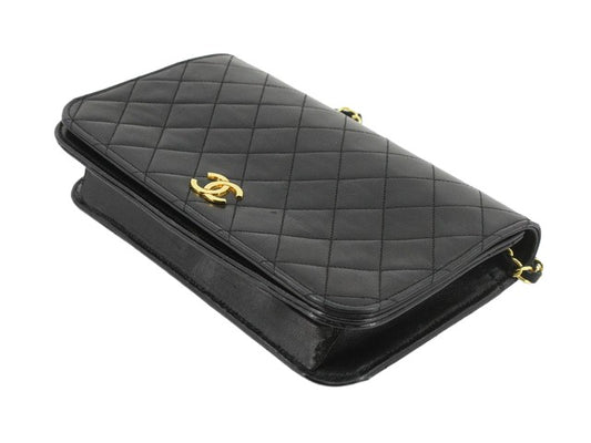 Chanel Flap bag, Black, Leather, shoulder