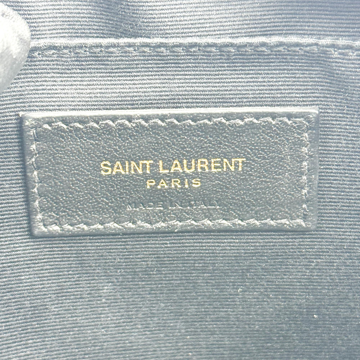 Saint Laurent Lou Camera Matelasse Chevron Velvet, Black, Leather, Handbag