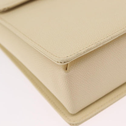 Valentino Garavani Vintage Leather, Beige, Leather, Shoulder Bag