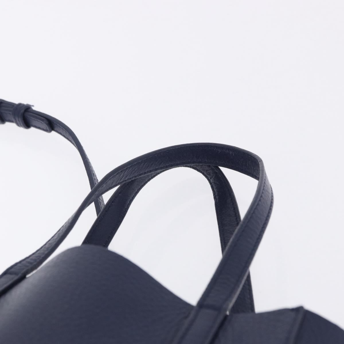 Balenciaga Everyday Tote Leather, Navy, Leather, Tote Bag