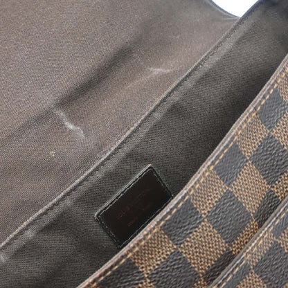 Louis Vuitton District Messenger Damier Ebene, Brown, Canvas, Shoulder Bag