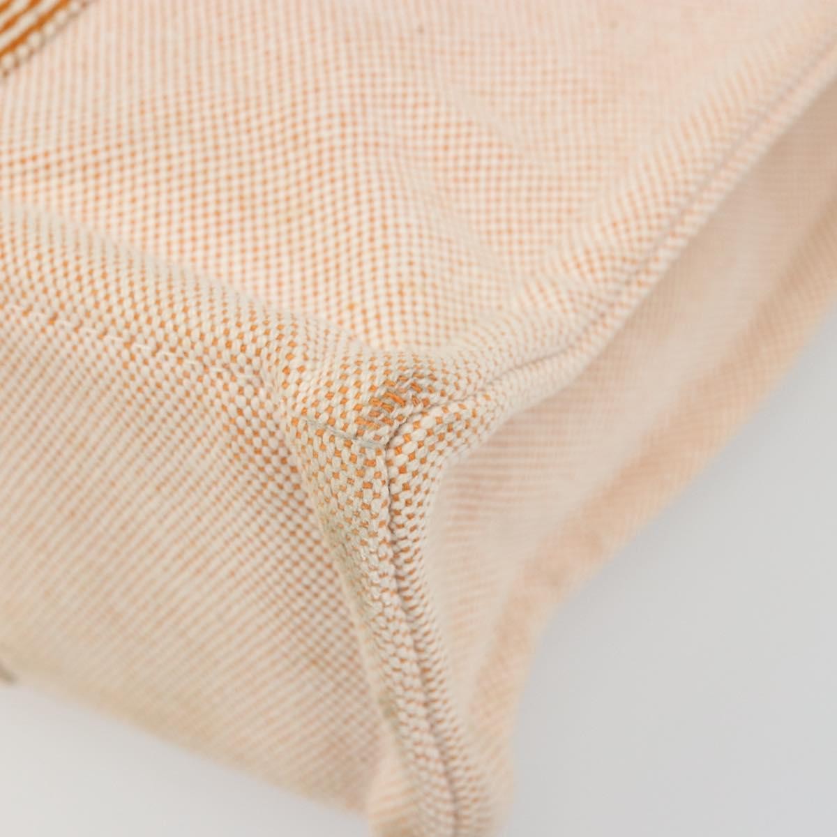 Hermes Fourre Tout Toile, Orange, Canvas, Tote Bag