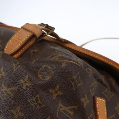 Louis Vuitton Saumur Monogram Canvas, Brown, Canvas, Shoulder Bag
