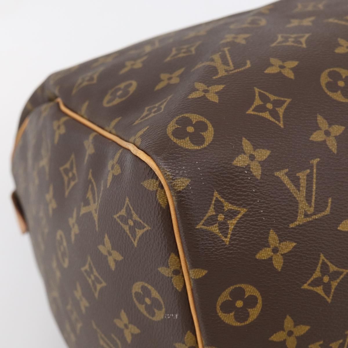 Louis Vuitton Keepall Monogram Canvas, Brown, Canvas, Travel Bag