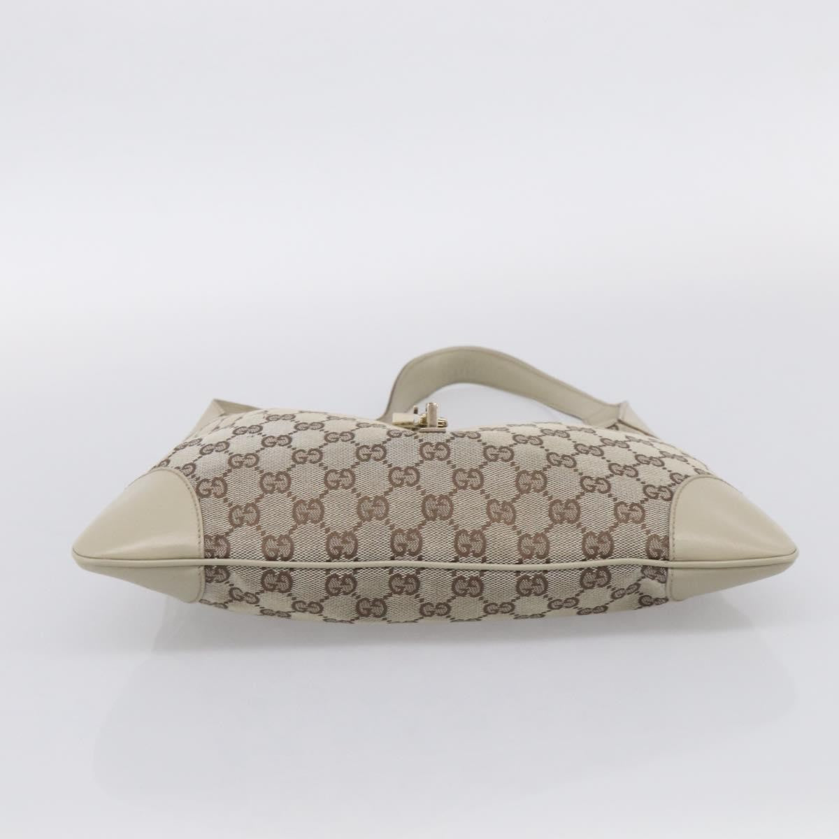 Gucci Jackie GG Canvas, Beige, Canvas, Tote Bag
