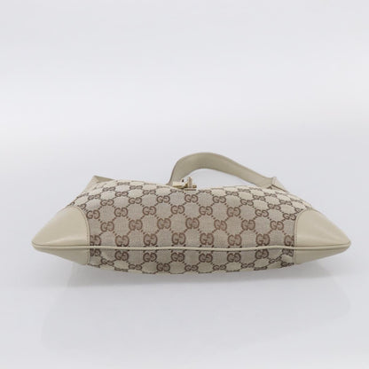 Gucci Jackie GG Canvas, Beige, Canvas, Tote Bag