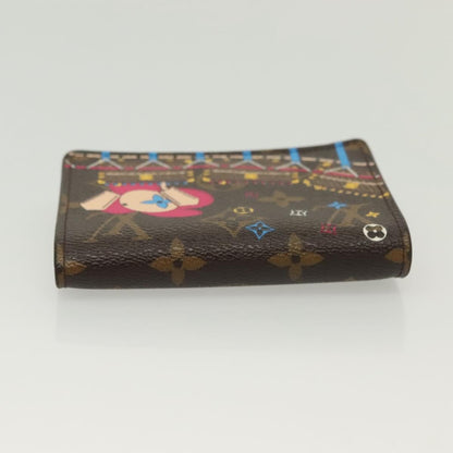 Louis Vuitton Victorine Monogram Vivienne Japan Garden, Brown, Canvas, Wallet