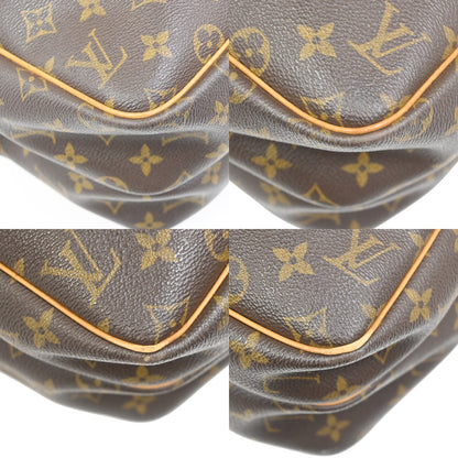 Louis Vuitton Reporter Monogram, Brown, Canvas, Shoulder Bag